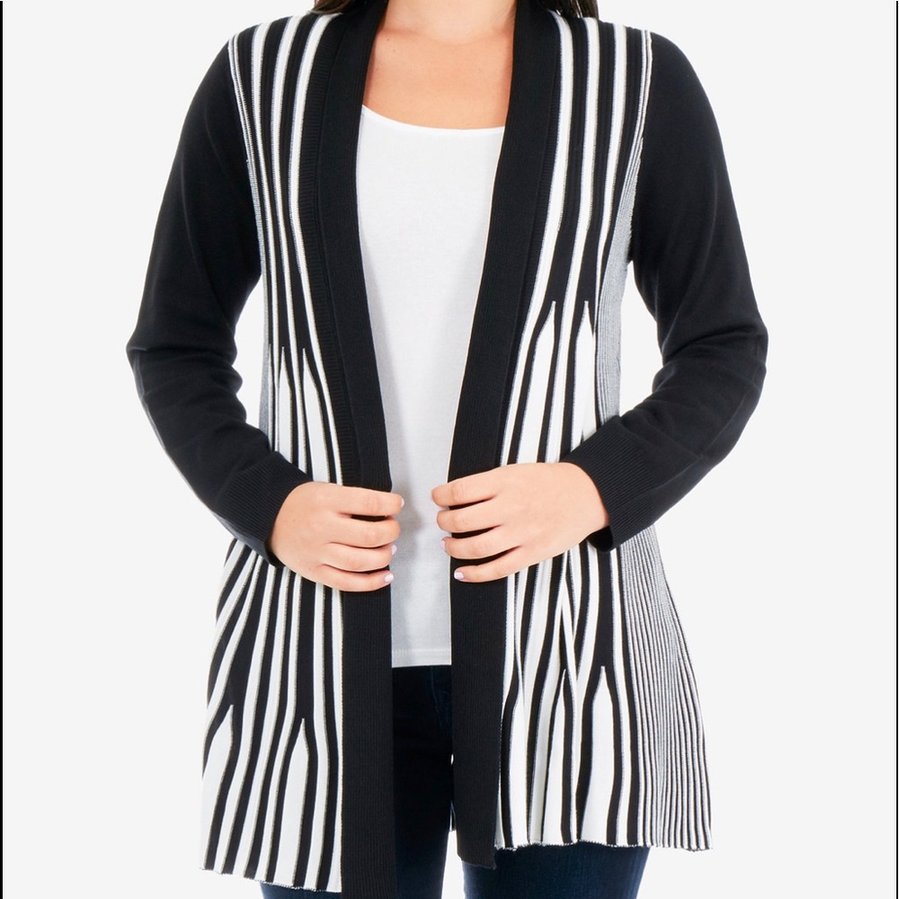 Open Front Cardigan Sz Petite Medium